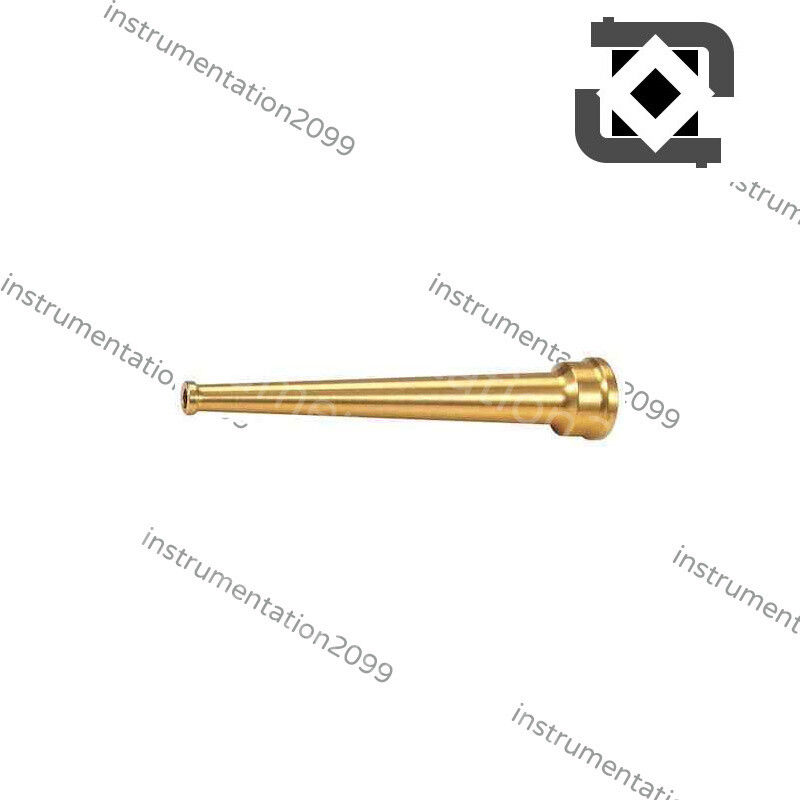 6Akc4 Fire Hose Nozzle,1-1/2 In.,Brass &R