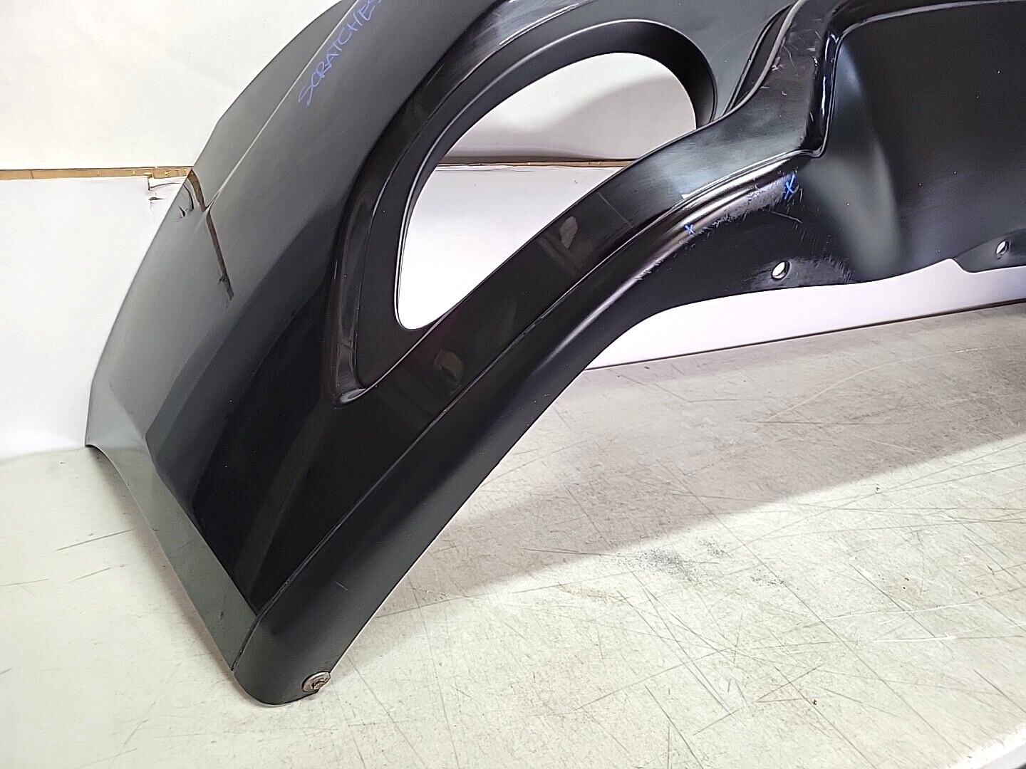 08-19 Maserati GranTurismo GranCabrio S M145 Rear Bumper Cover Assembly OEM