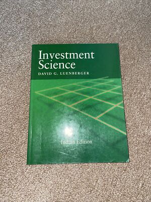 Investment Science by David G Luenberger | eBay