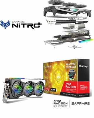 Sapphire Video Card NITRO+ Radeon RX 6900 XT OC SE PCI-Exp 4.0 