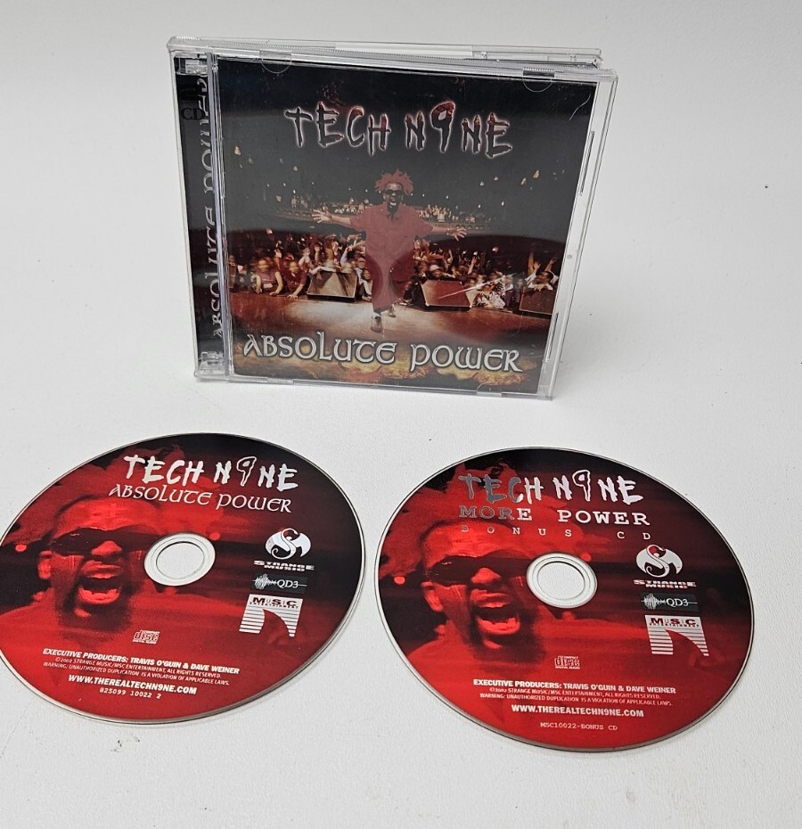 【未使用】　tech n9ne absolute power CD+DVD Tech N9NE - Absolute Power - Amazon.com Music