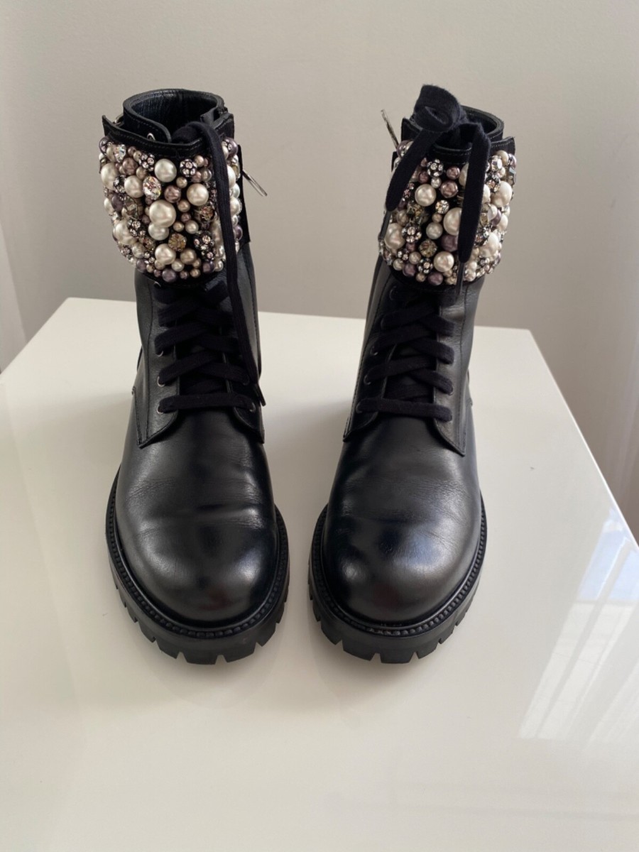 Women's Rene Caovilla Fabulous Pearl Swarovski Detail