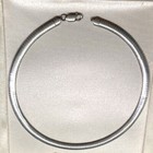 Thick, Flexible, Sterling Silver .925, Snake necklace, 16” — photo 2