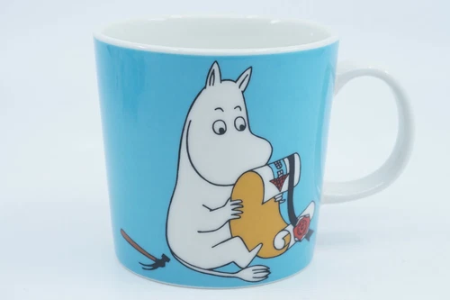 Arabia Finland Moomin mug Moomintroll turquoise (2013-2018)_