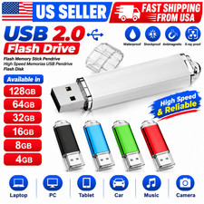USB Flash Drive Memory Stick Pendrive Thumb Drive 4GB, 8GB, 32GB, 64GB 128GB LOT