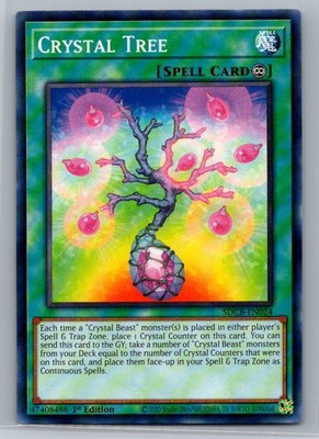 Crystal Tree #SDCB-EN024 Structure Deck: Legend of the Crystal Beasts H55