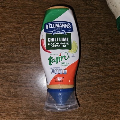 Hellmann's Chili Lime Mayonnaise Spread & Dressing Made With Tajin 11.5oz Bottle