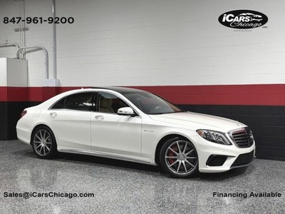 2015 Mercedes-Benz S-Class S 63 AMG 4MATIC 62,800 Miles $154,750 MSRP Serviced