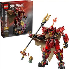 LEGO - NINJAGO The Fire Knight Mech Building Set 71846, No Import Taxes