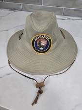 Dorfman Pacific DPC Authentic Outback Hat Size Medium Beige Handmade Headwear