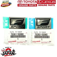 Genuine TOYOTA LEXUS OEM FACTORY FENDER F-SPORT EMBLEM SET 2022-2024 IS500 OEM