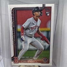 Topps 2025 Update Series Rookie Debut #US129 Kristian Campbell Boston Red Sox