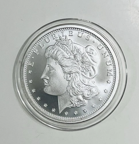 Golden State Mint Morgan Dollar Design 1oz 999 Fine Silver Round See Photos Spot