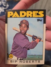 BIP ROBERTS ~ 1986 Topps Traded #91T ~ San Diego Padres ~ ROOKIE