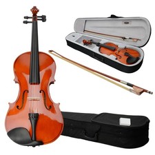 Ktaxon 15-Inch Wooden Acoustic Viola set for Adults and 15-Inch, Nature Color