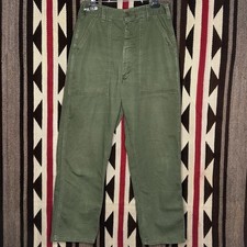 Vintage Og 107 Pants Sz 29  x28.5  Distressed 60s 70s Military
