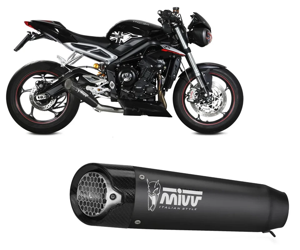 T.019.SC5B ECHAPPEMENT MIVV TRIUMPH STREET TRIPLE 660 S 2017 2022
