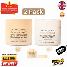 2X Revolution Loose Baking Powder 30g - Banana Light & Translucent
