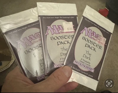 The Dark MTG Sealed Booster Packs for sale - eBay