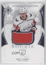 2021 Upper Deck Ultimate Collection Rookies Jersey /699 Brett Leason #121 12cy
