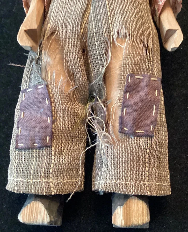 Antique 19th Century Folk Art Doll Primitive/A16 - Image 4 of 4