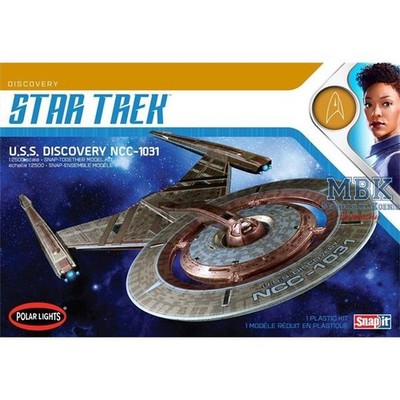 POLAR LIGHTS PLL961 Star Trek U.S.S. Discovery NCC-1031 (Snap-Kit)