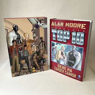 Absolute Top 10 DC 2012 Hardcover Alan Moore, Slipcase, Gene Ha w/ Slip Cover