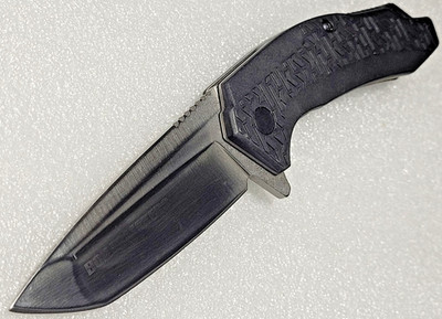 Kershaw Freefall A/O Knife w/ 3.25'' Stonewash Blade & Black GFN Handle.