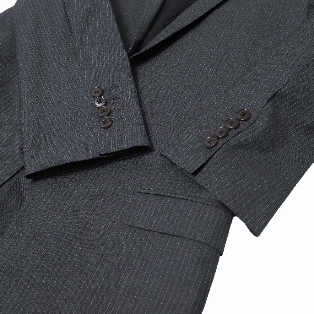 DOLCE&GABBANA GOLD pants suit Size 44 Striped single-breasted jacket and sla... image 4