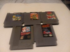 nintendo nes games lot 5 Games