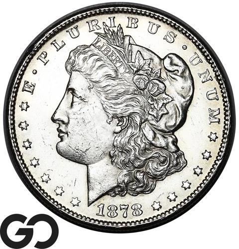 1878-S Morgan Silver Dollar Coin, Proof-Like