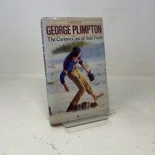 The Curious Case of Sidd Finch by George Plimpton HC First Edition  Like New 198