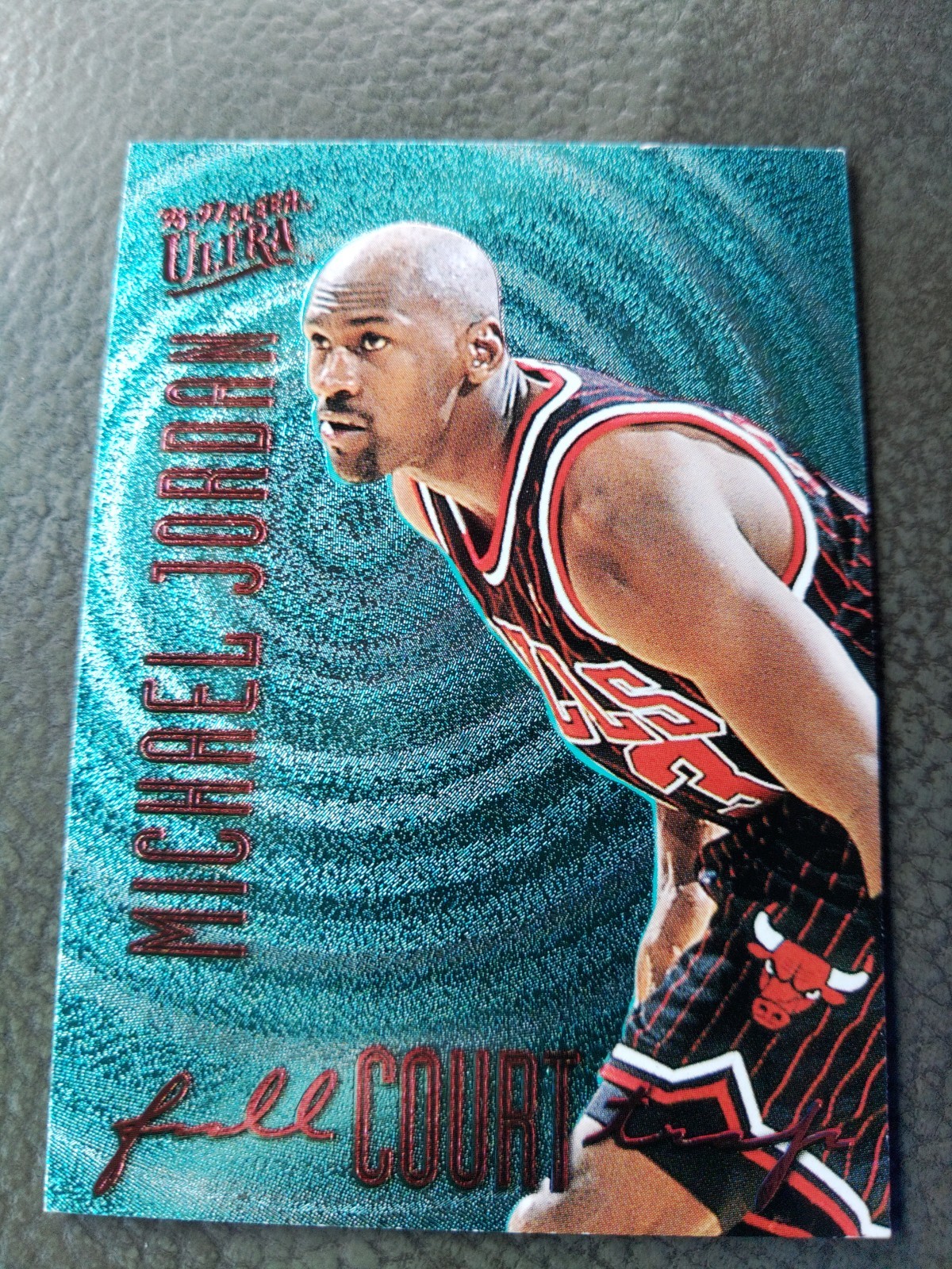 1996-97 Fleer Ultra - Full Court Trap Michael Jordan #1 - 🔥📈