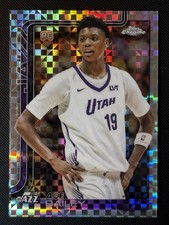 Ace Bailey 2025-26 Topps Chrome X-FRACTOR Rookie Card #255! Utah Jazz! HOT!