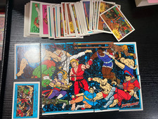 1993 Topps Street Fighter II Bundle Joblot Incomplete 70 + Cards