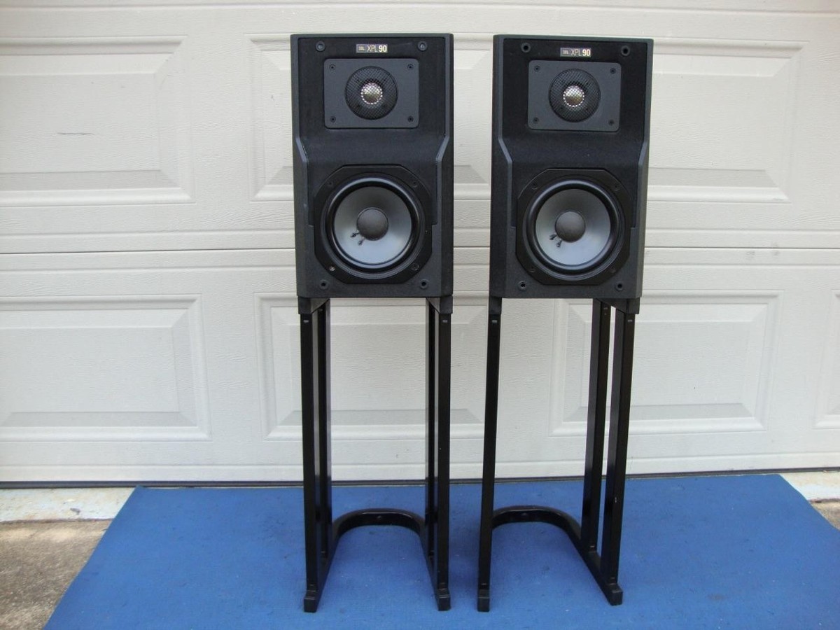 Awesome JBL XPL90 2-way Speakers with MTX-90 Stand ~ Reconditioned