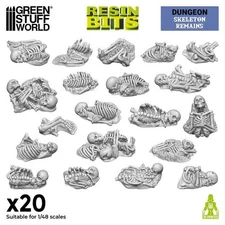 Green Stuff World: BONES - Basing Bits - 3D Printed Resin