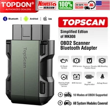 TOPDON TOPSCAN Bluetooth OBD2 Auto All System Scan Car Code Reader Scanner Tool