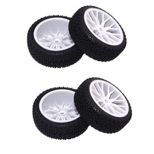 4pcs 1:16 Rally Tire Off- Tires Tyres Pull for RC Car Parts