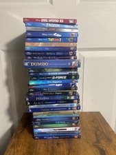 Blu-Ray Lot Bundle w/sleeves SEALED Kids/Family Disney Movies Lot Of 28 READ