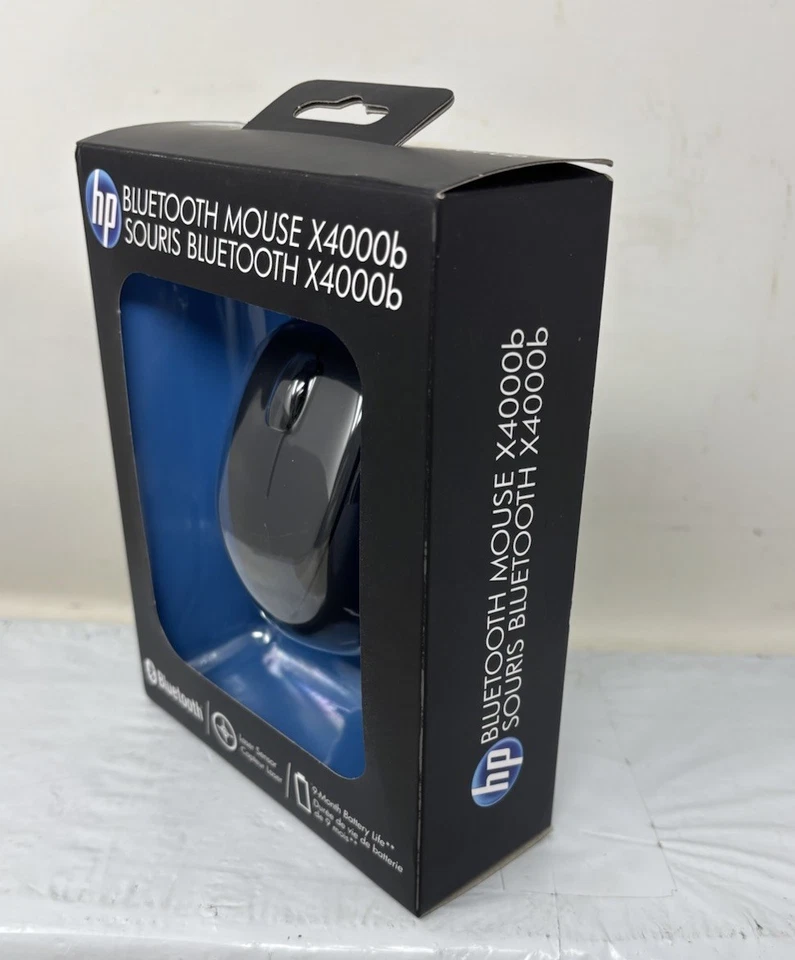 New Factory Sealed HP X4000b Wireless Bluetooth Mouse - Black - Image 4 of 4