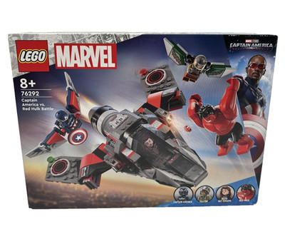 LEGO Marvel Super Heroes 76292 Showdown Captain America und Red Hulk NEU & OVP