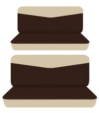 Fits 1954 To 1964 Plymouth Savoy 4 Door Front And Rear Bench Seat Covers