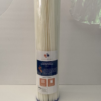 Aquaboon Water Filter Cartridge 365/2-3 20 x4.5  pleated 5 Micron 