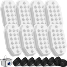 8 Pack Cat Water Fountain Replacement Filters  Pre-Filter Sponges 108oz