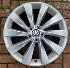 VOLKSWAGEN SCIROCCO VW PASSAT CC 18" INTERLAGOS TURBINE ALLOY WHEEL 3C8601025D