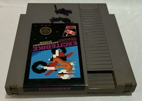 Nintendo Excitebike Racing Motorcycle Nintendo NES NTSC-U/C Authentic and Tested