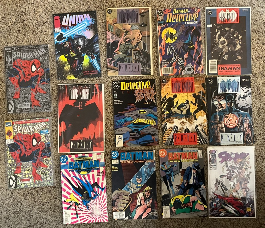 Assorted Comic Book Lot #1 - Spider-Man, Spawn, Batman & more! | eBay