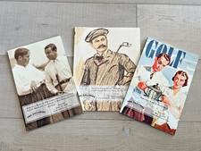 LOT of 3 Rare Golf Book Collection Auction Catalogs PBA Galleries 2018-2019