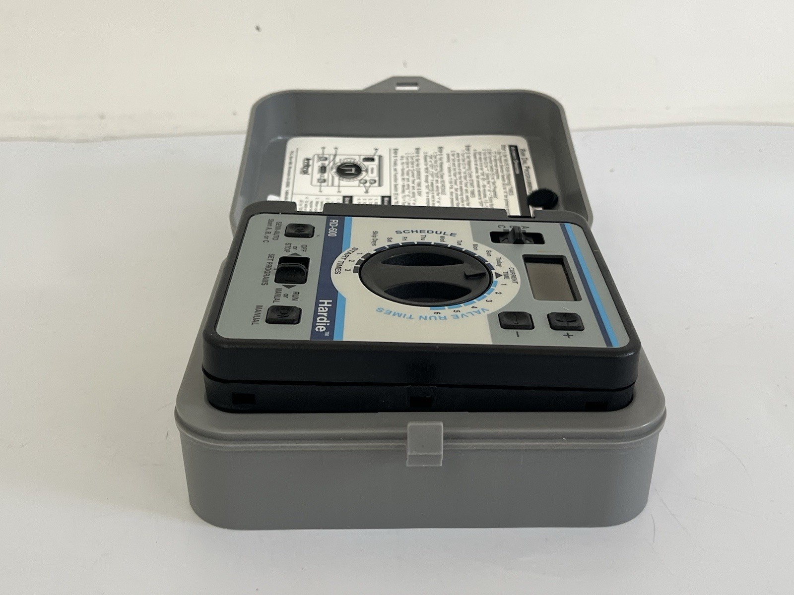 Irritrol Rain Dial RD600-INT Station Indoor Irrigation Controller Open Box 1997